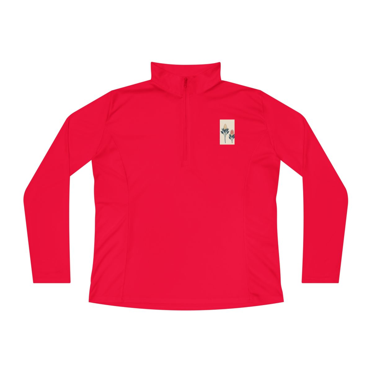 HD Protea Trio Women’s Quarter-Zip Pullover · True Red / XS · US 2
