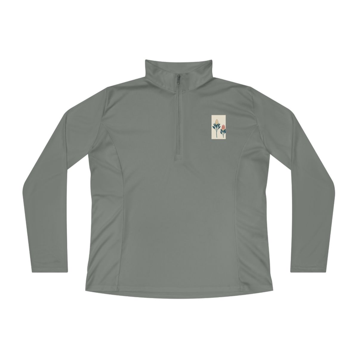 HD Protea Trio Women’s Quarter-Zip Pullover · Grey Concrete / XS · US 2