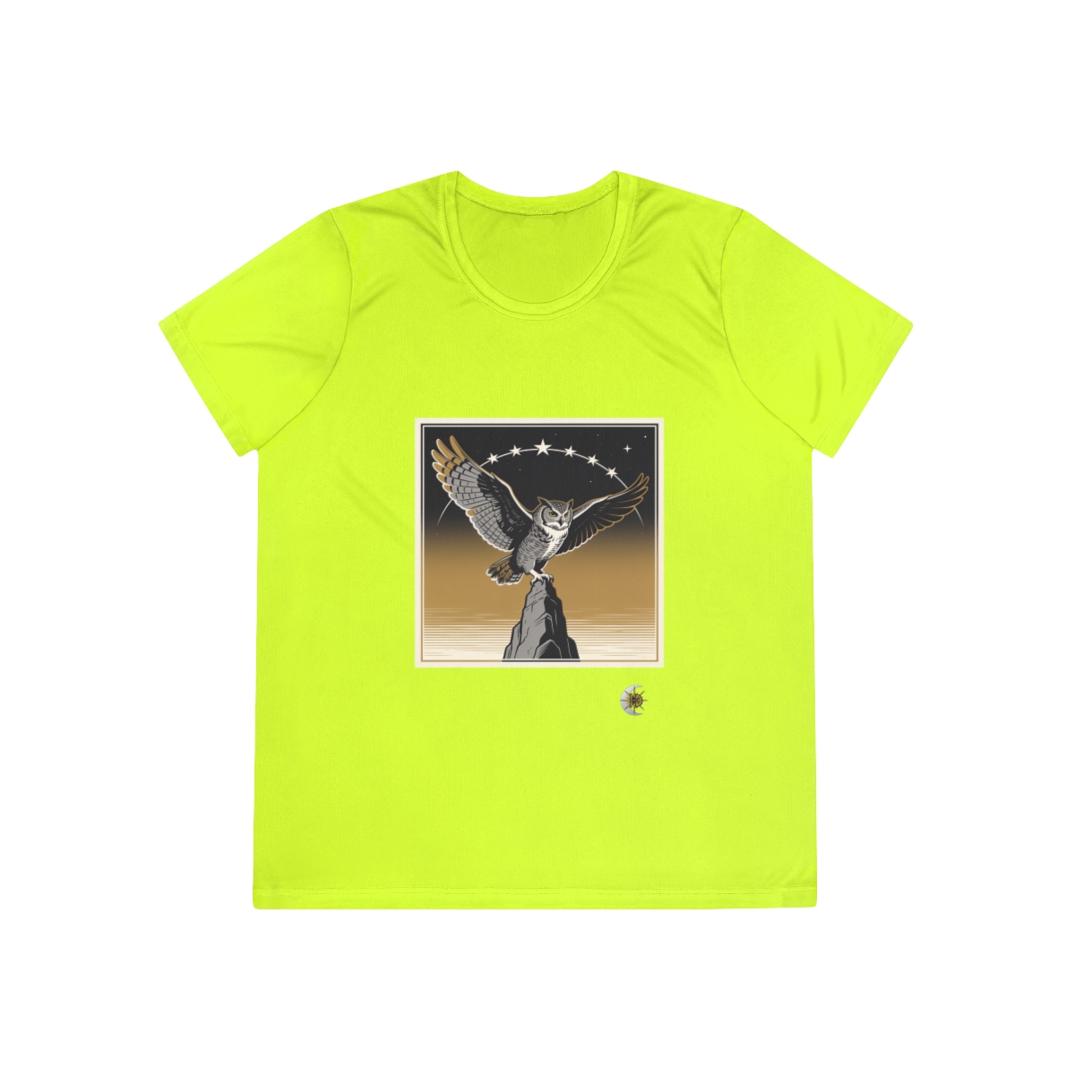 HD Golden Nightwatch Women’s Performance Tee · Neon Yellow / XS · US 2