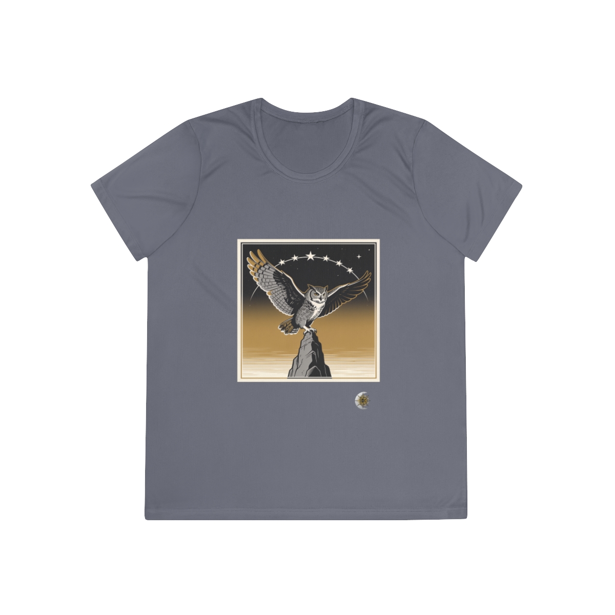 HD Golden Nightwatch Women’s Performance Tee · Grey Concrete / XS · US 2