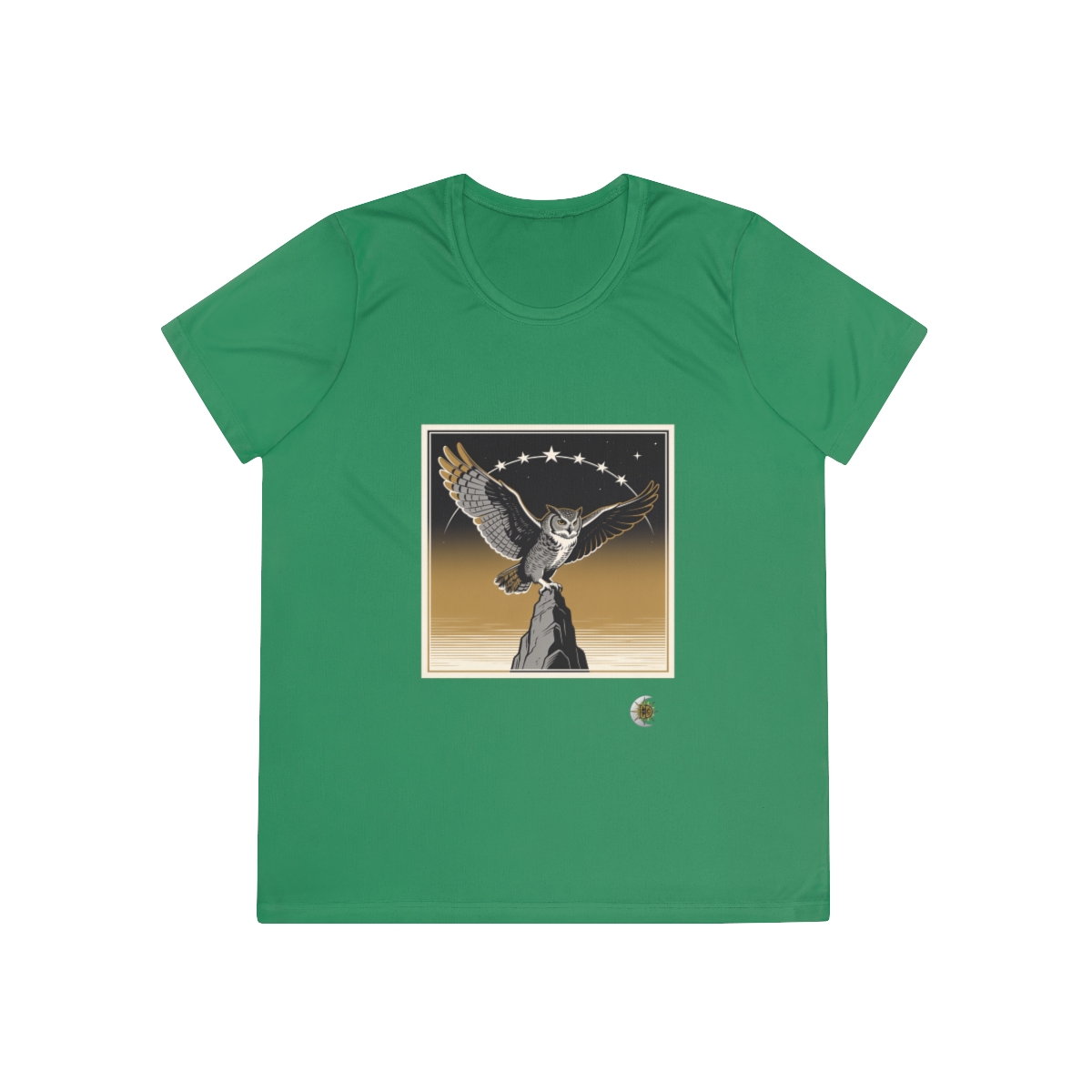 HD Golden Nightwatch Women’s Performance Tee · Kelly Green / XS · US 2