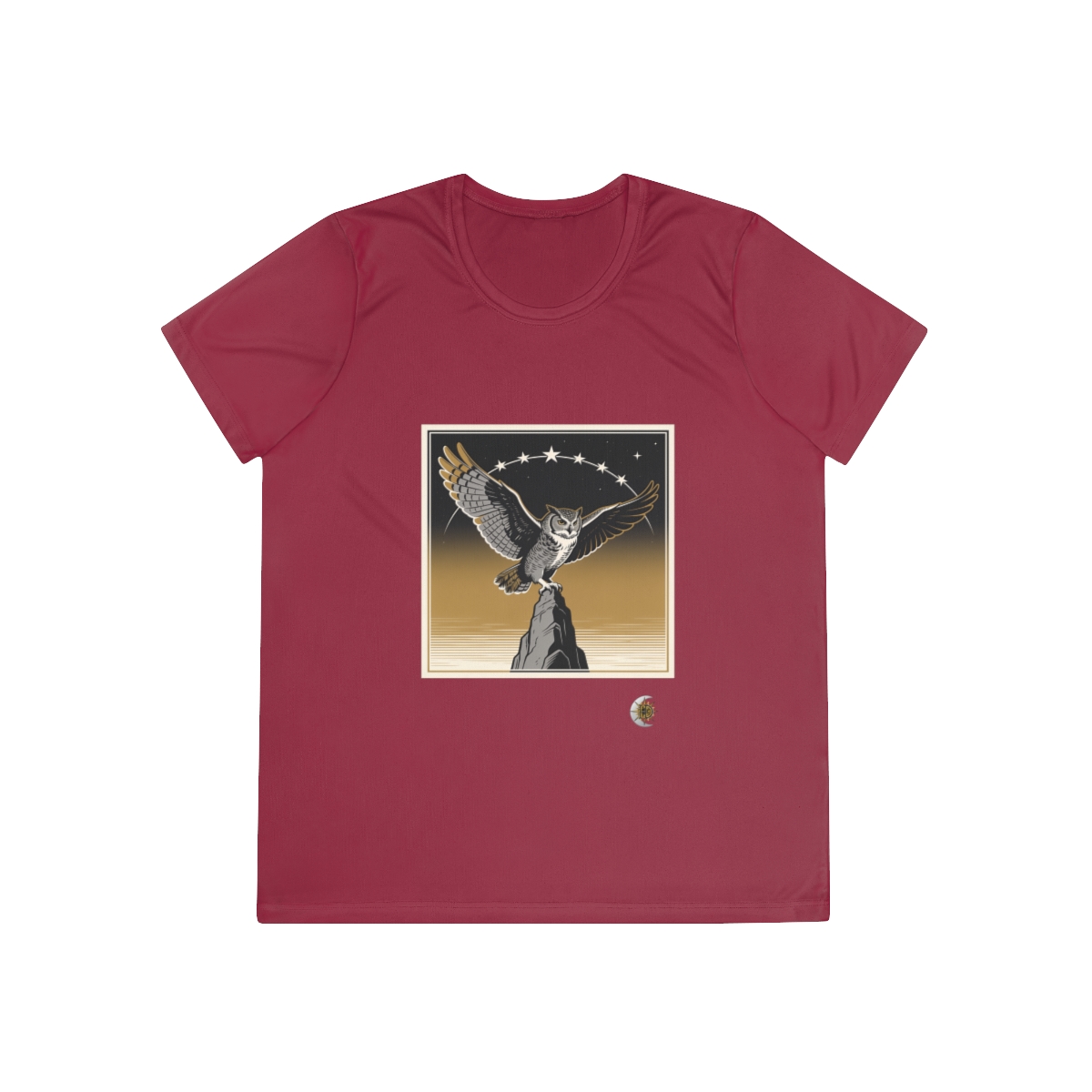 HD Golden Nightwatch Women’s Performance Tee · Cardinal / XS · US 2