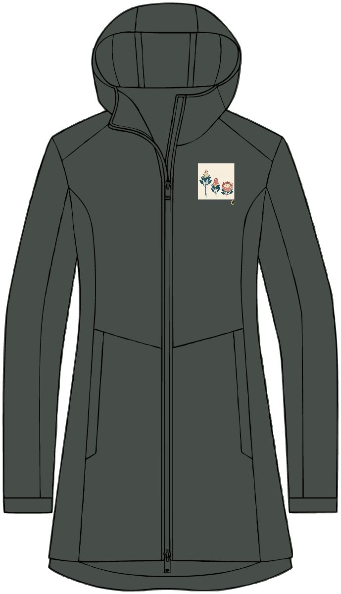 HD Protea Trio Women’s Rain Shell · XS / Anchor Grey · US 2