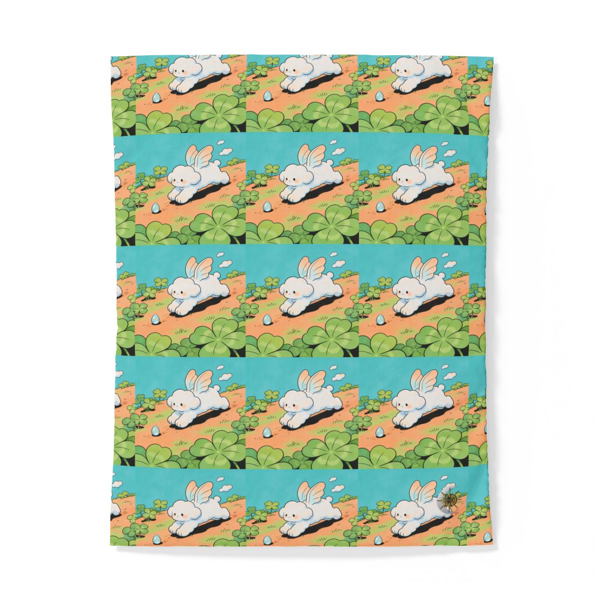 HD Cloud Meadow 100% Cotton Duvet Cover