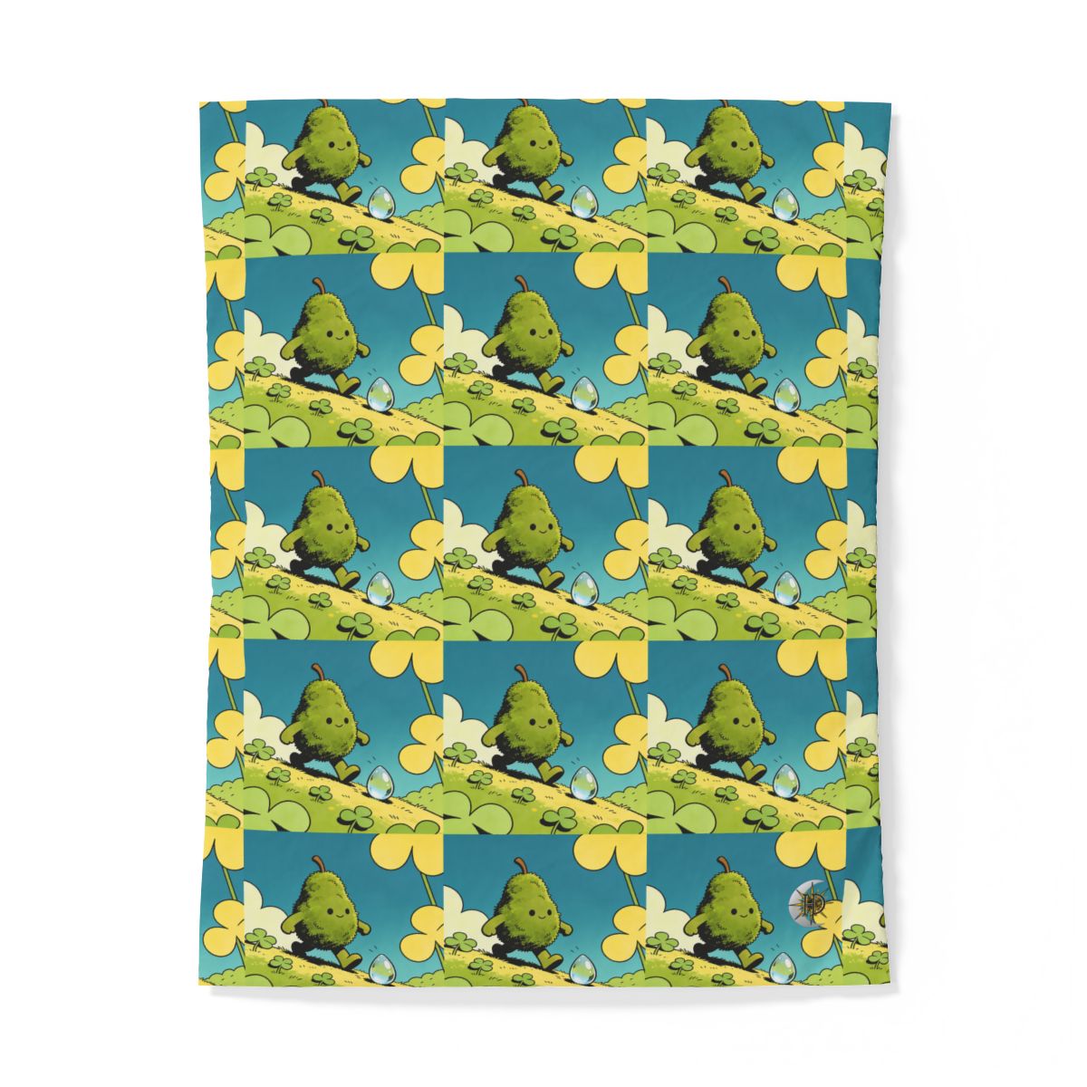HD Dewdrop Rambler 100% Cotton Duvet Cover — additional view