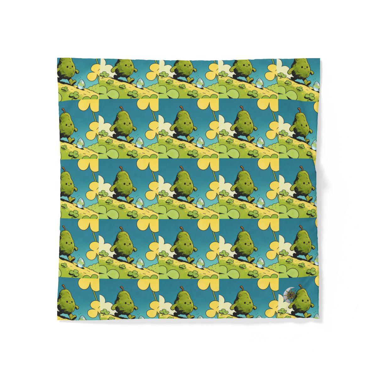 HD Dewdrop Rambler 100% Cotton Duvet Cover — additional view
