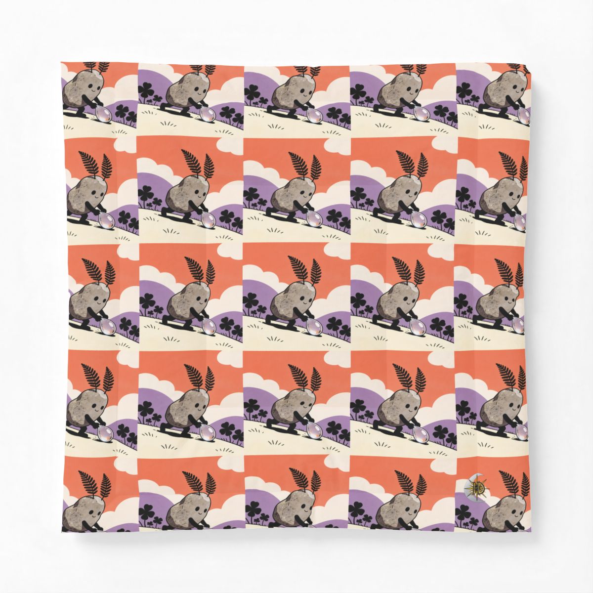 HD Pebble Gardener Cotton-Shell Comforter — additional view