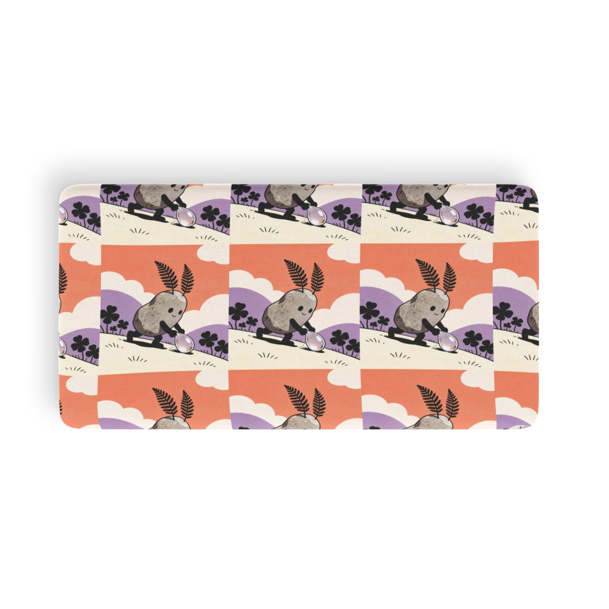 HD Pebble Gardener Twin Jersey Fitted Sheet