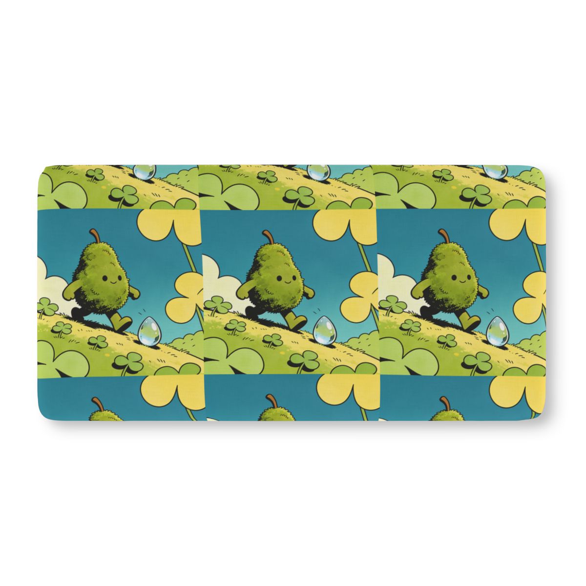 HD Dewdrop Rambler Fitted Crib Sheet — additional view