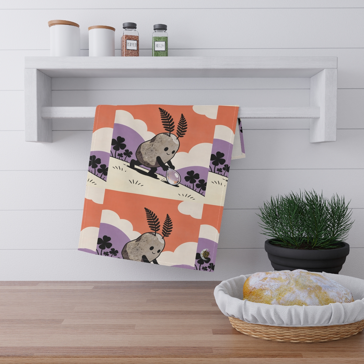 HD Pebble Gardener 100% Cotton Twill Tea Towel