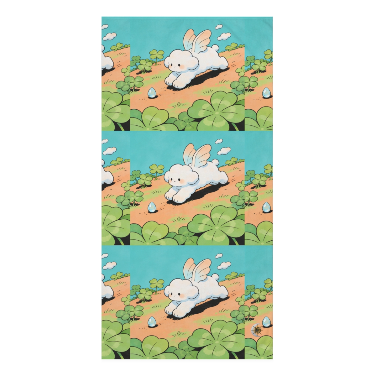 HD Cloud Meadow Mink-Cotton Bath Towel