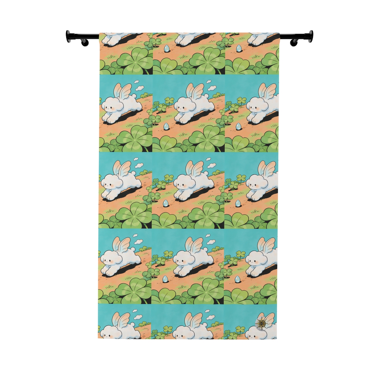 HD Cloud Meadow Blackout Window Curtain Panel