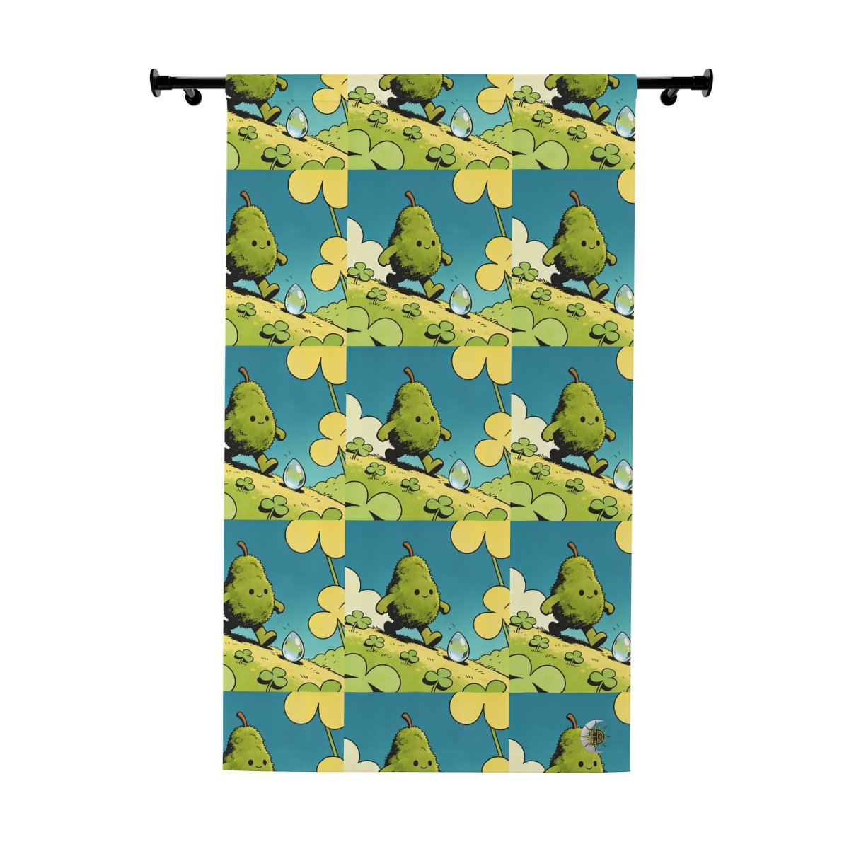 HD Dewdrop Rambler Blackout Window Curtain Panel