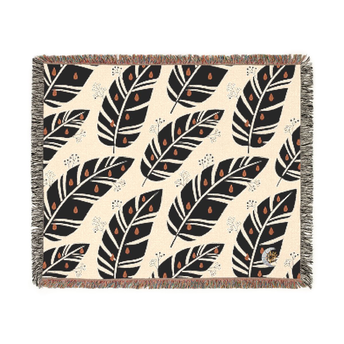 HD Emberleaf 100% Cotton Woven Blanket — additional view