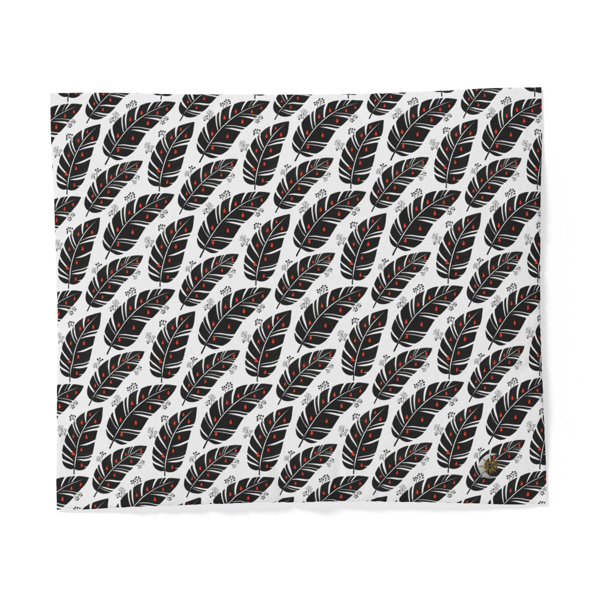 HD Emberleaf 100% Cotton Duvet Cover — additional view