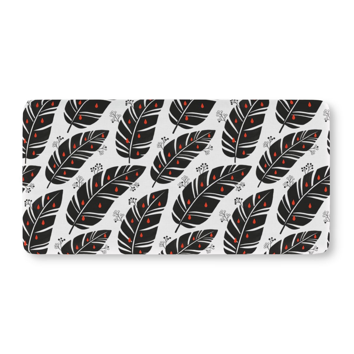 HD Emberleaf Fitted Crib Sheet — additional view