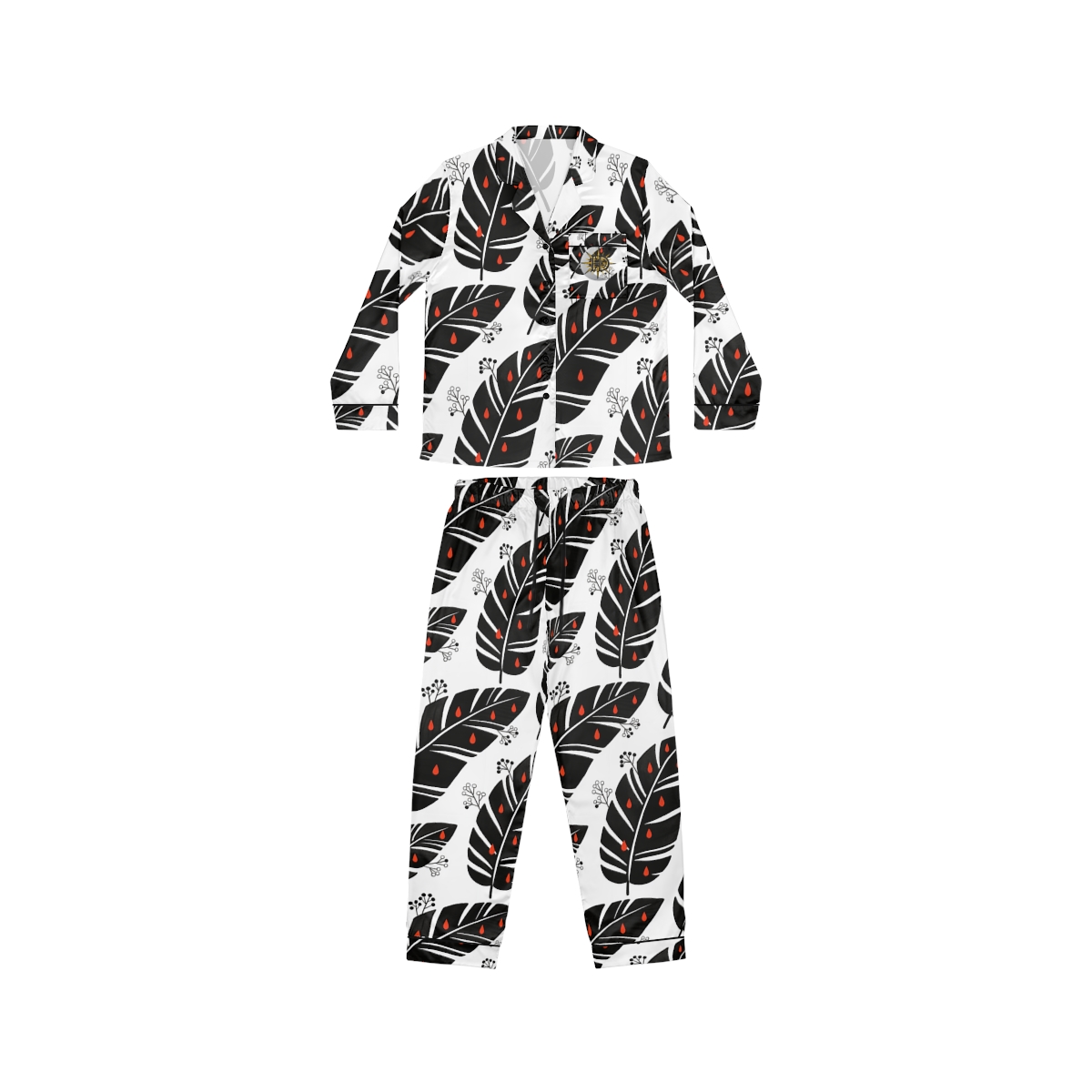 HD Emberleaf Women’s Satin Pajama Set