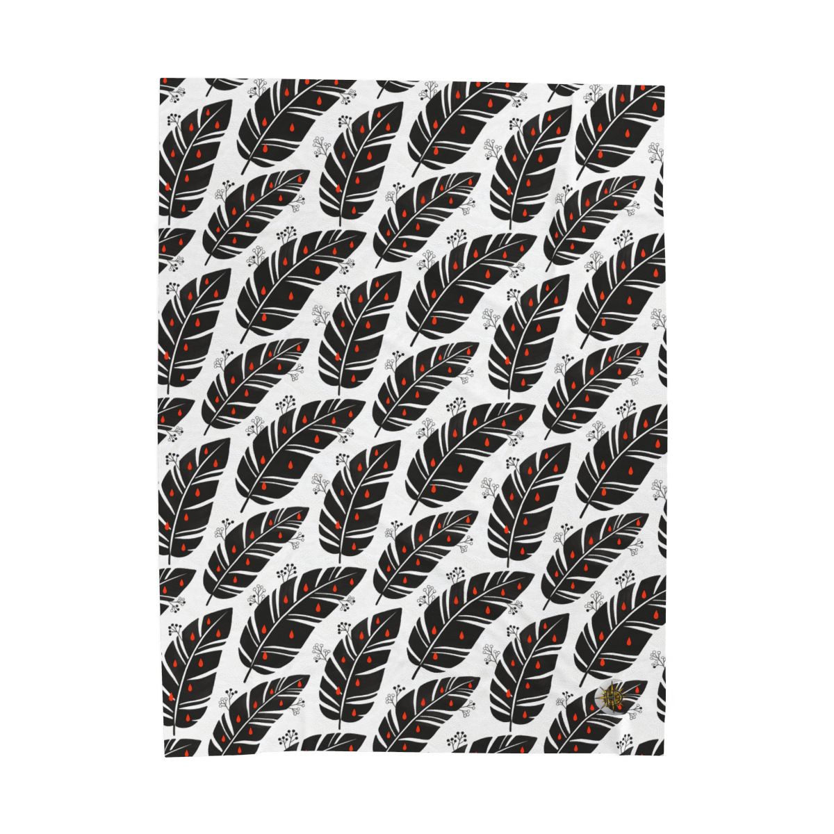 HD Emberleaf Velveteen Plush Blanket — additional view