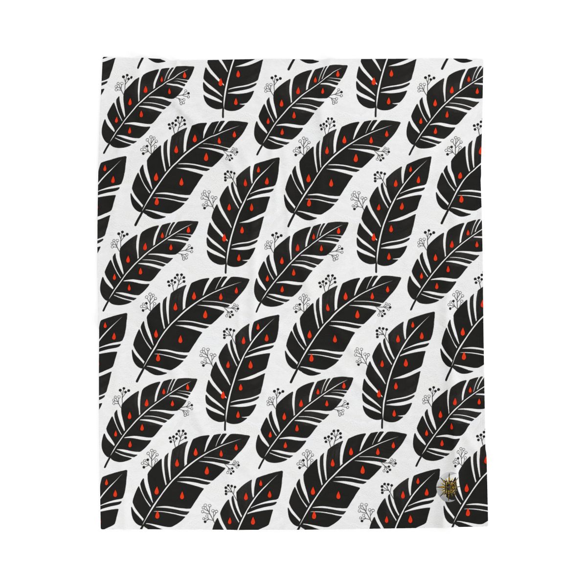 HD Emberleaf Velveteen Plush Blanket — additional view