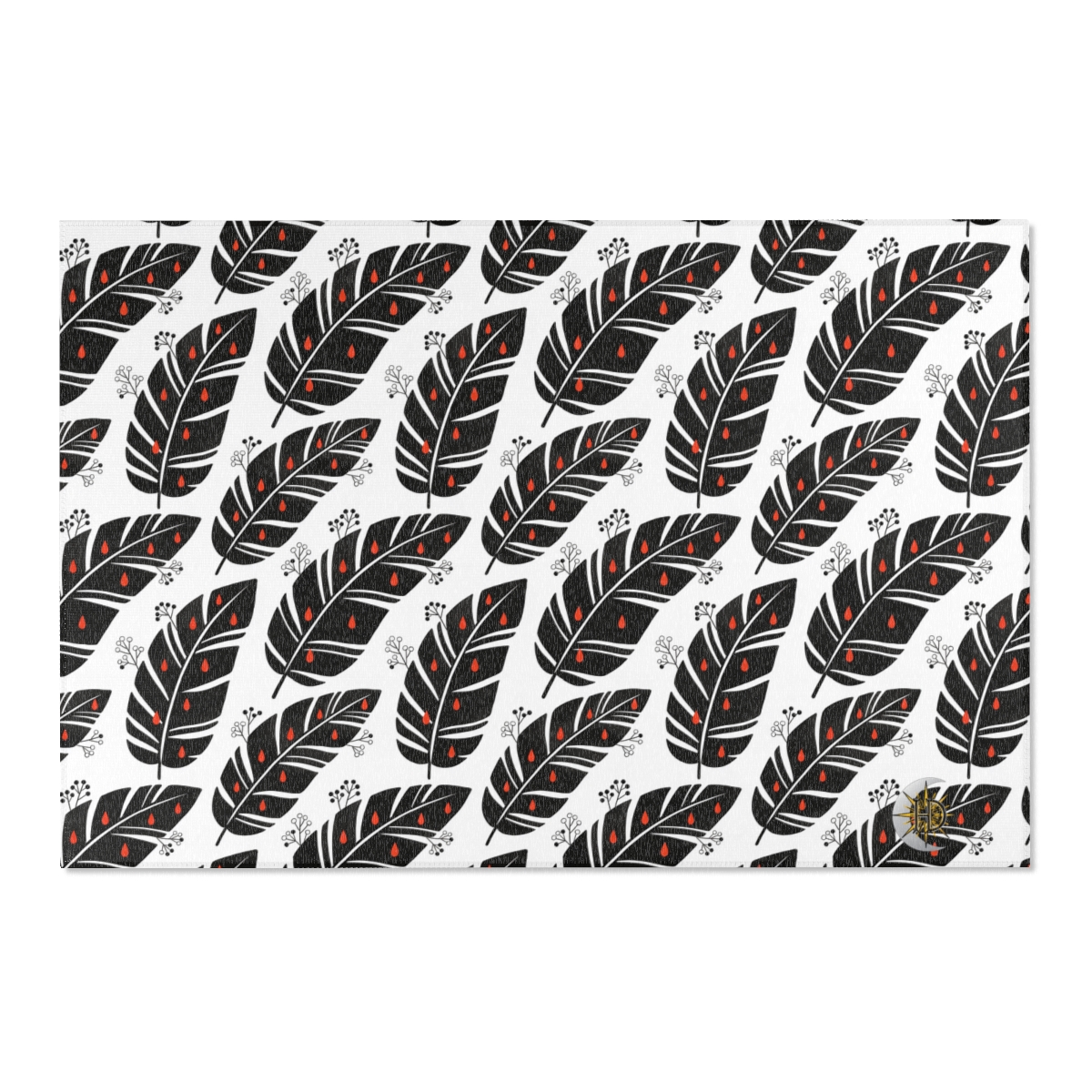 HD Emberleaf Polyester Chenille Area Rug — additional view