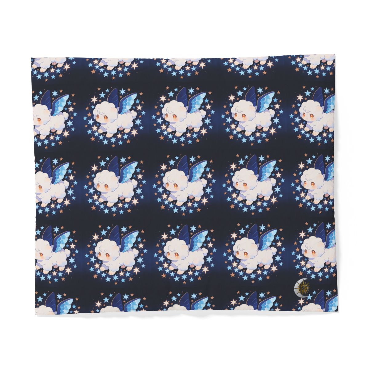 HD Starcloud Companion 100% Cotton Duvet Cover — additional view