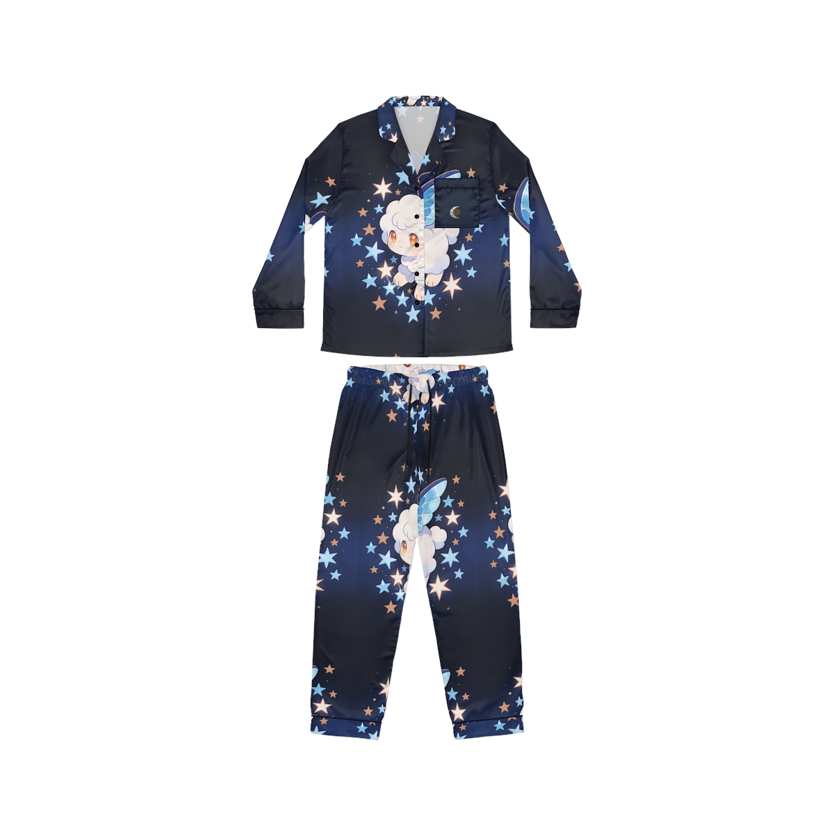 HD Starcloud Companion Women’s Satin Pajama Set