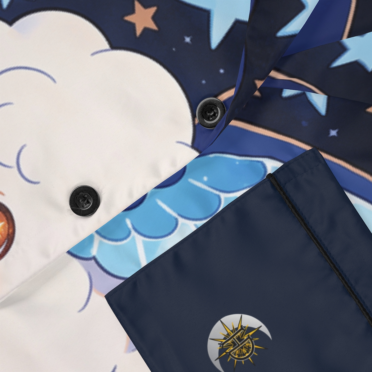 HD Starcloud Companion Women’s Satin Pajama Set — additional view