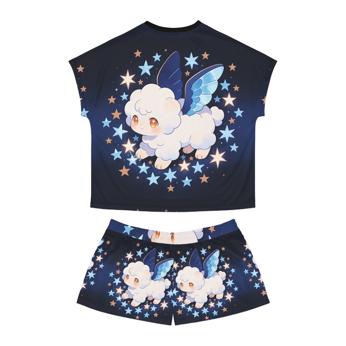 HD Starcloud Companion Women’s Short Pajama Set — additional view