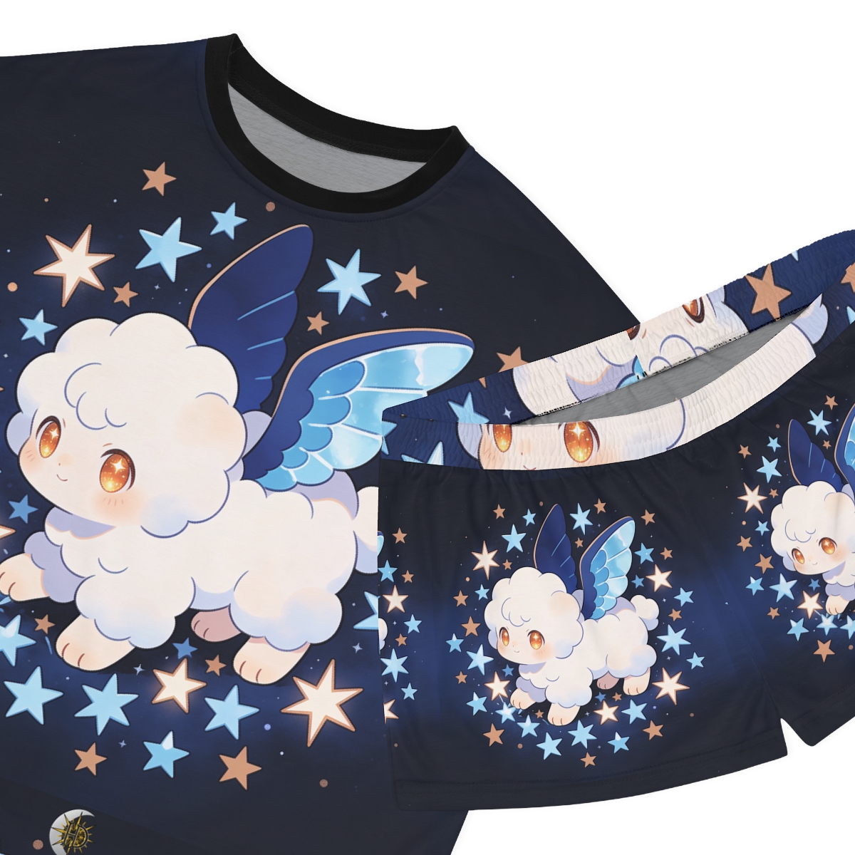 HD Starcloud Companion Women’s Short Pajama Set — additional view