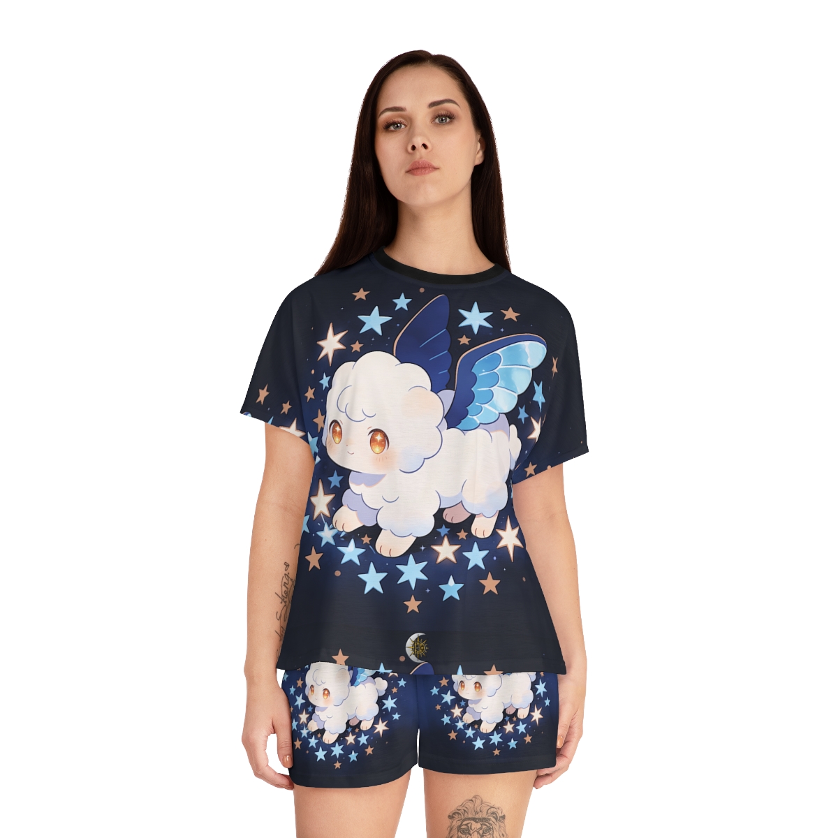 HD Starcloud Companion Women’s Short Pajama Set — additional view