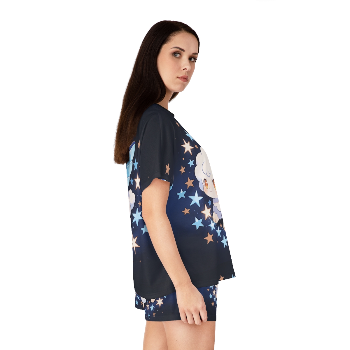HD Starcloud Companion Women’s Short Pajama Set — additional view