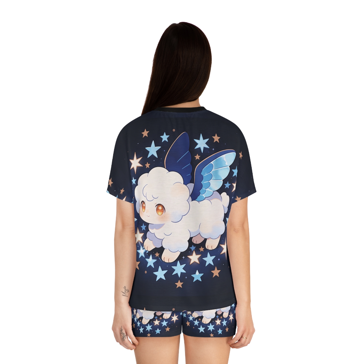 HD Starcloud Companion Women’s Short Pajama Set — additional view