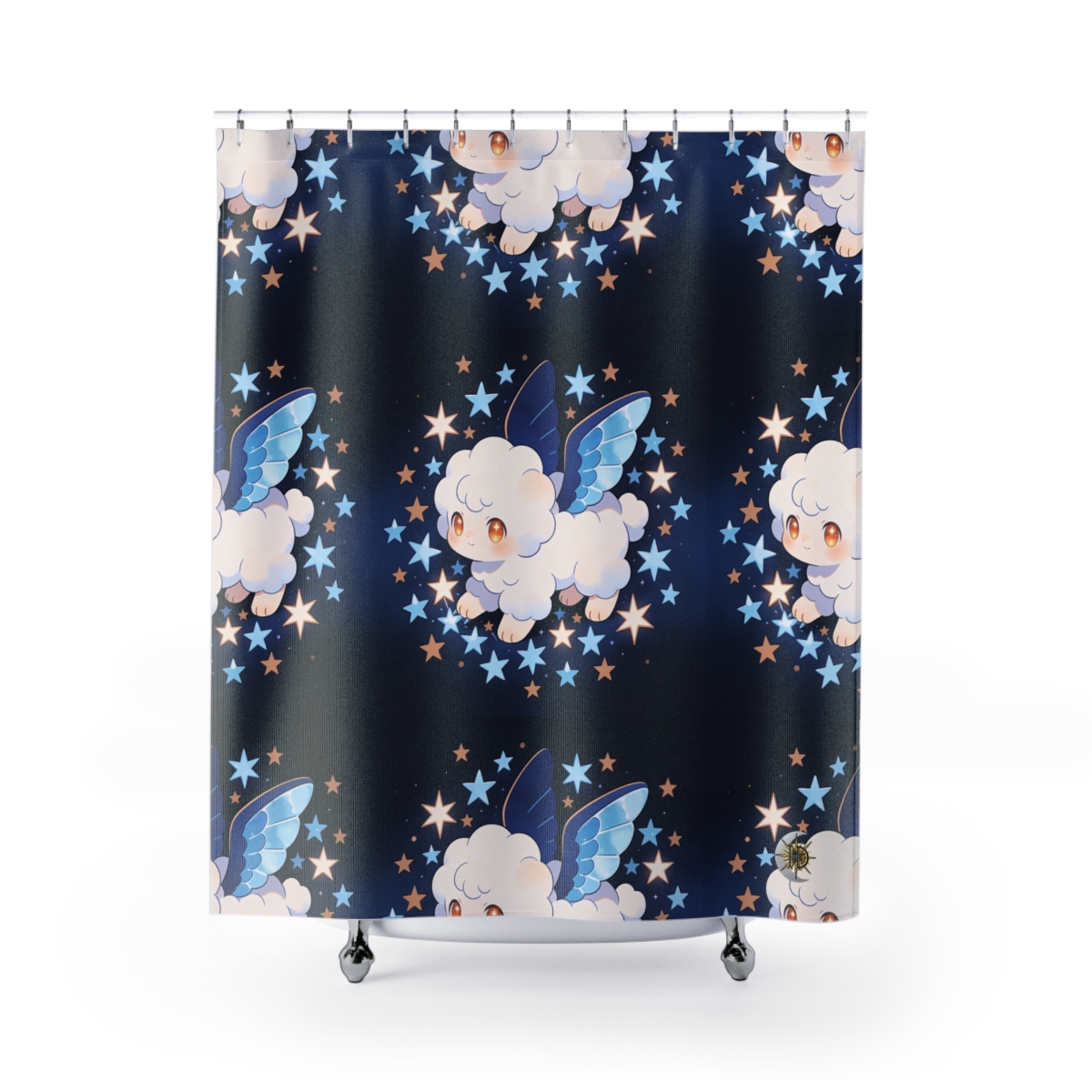 HD Starcloud Companion Shower Curtain