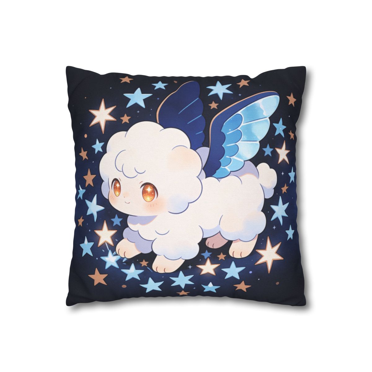 HD Starcloud Companion Square Polyester Pillow Cover — additional view