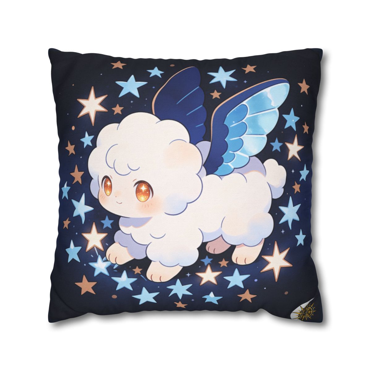 HD Starcloud Companion Square Polyester Pillow Cover — additional view