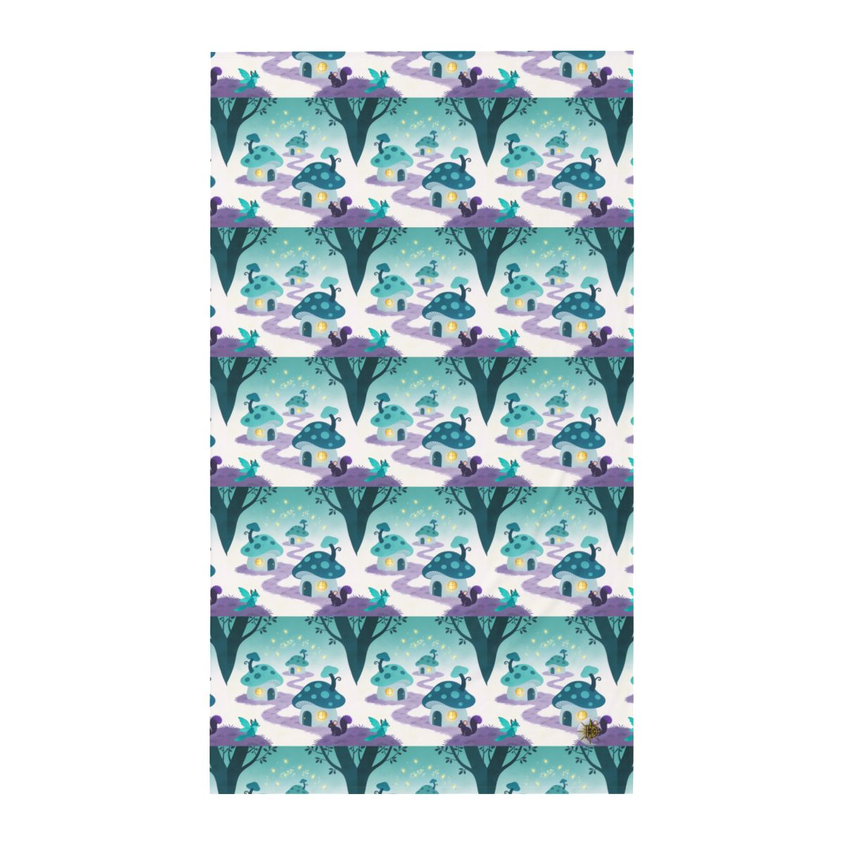HD Firefly Mushroom Lane Twin Jersey Flat Sheet