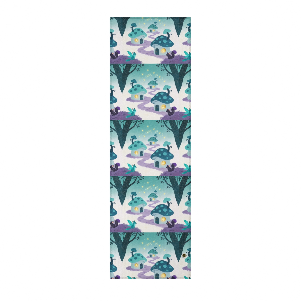 HD Firefly Mushroom Lane Polyester Chenille Area Rug — additional view