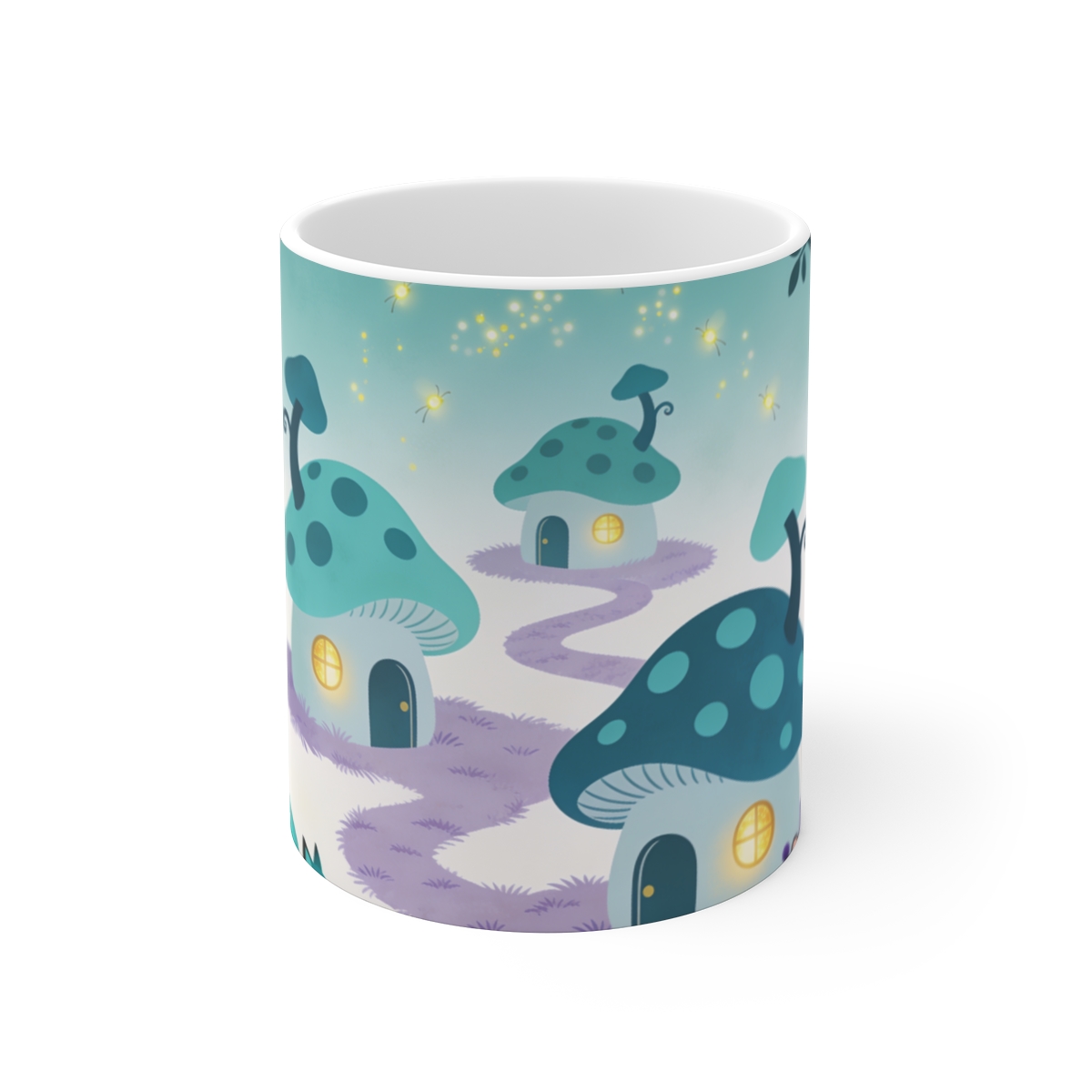 HD Firefly Mushroom Lane Ceramic Mug 11oz