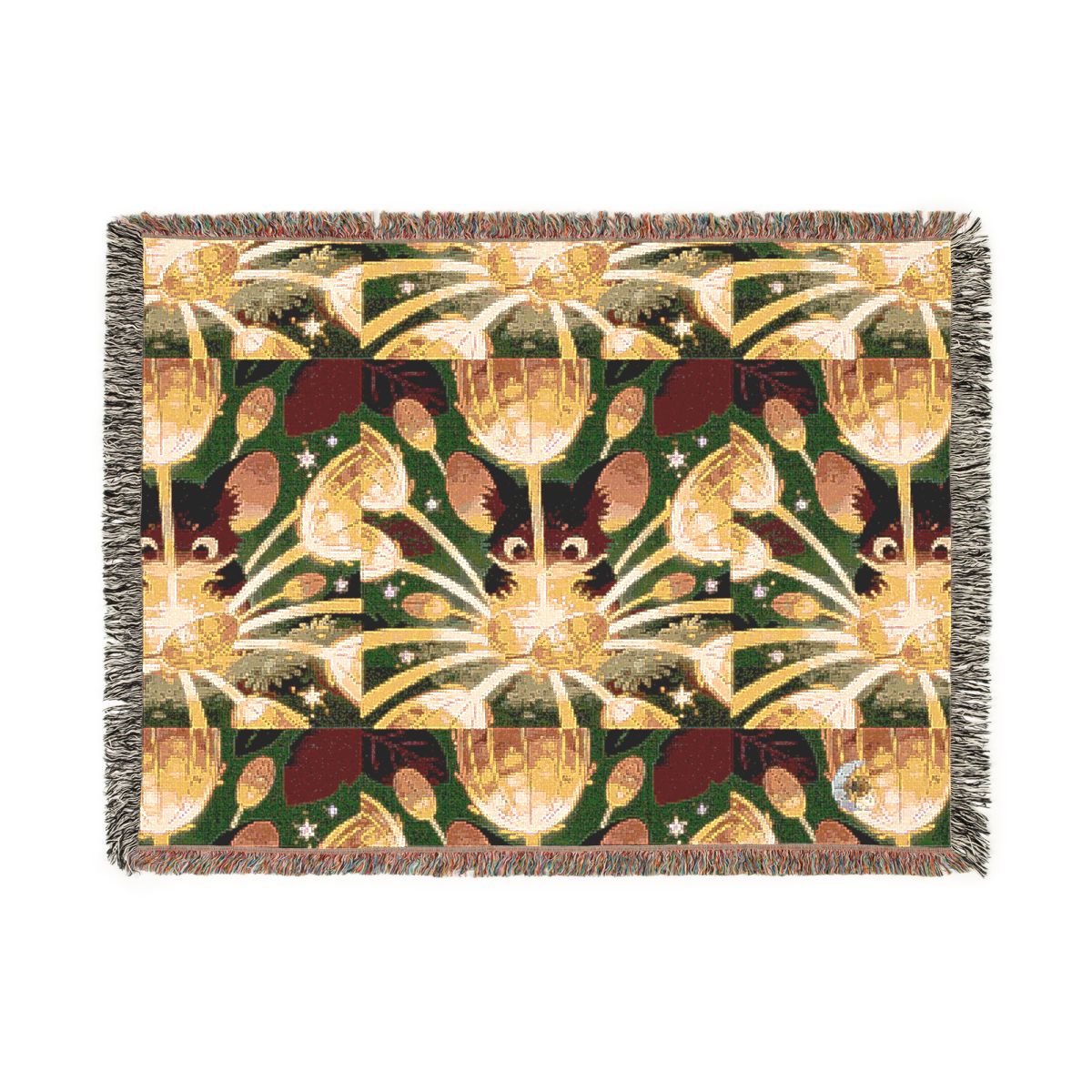 HD Lanternseed Friend 100% Cotton Woven Blanket — additional view