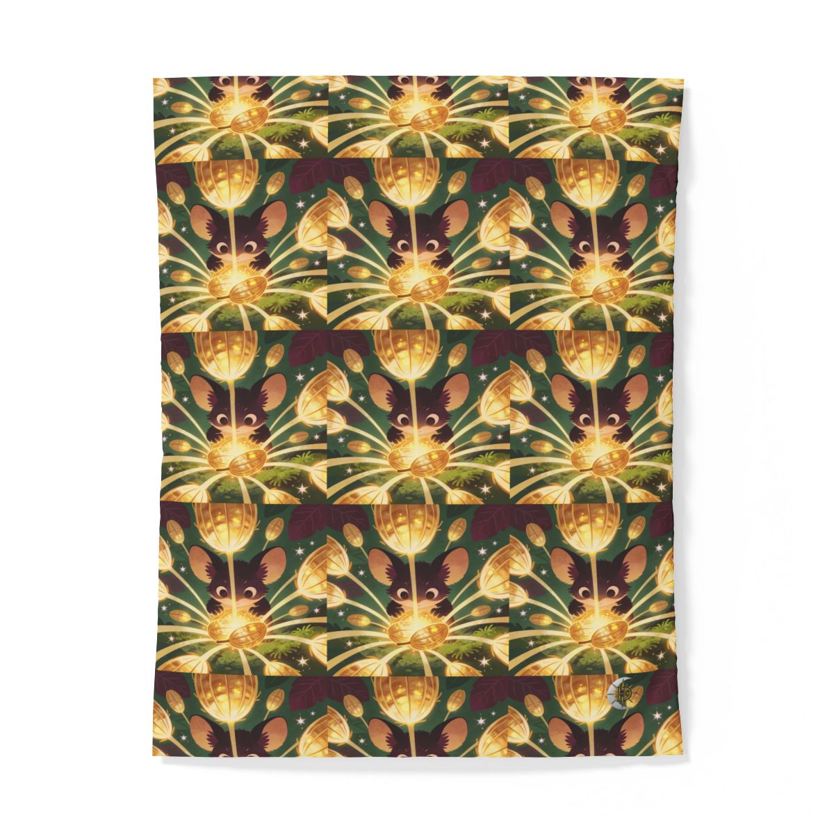HD Lanternseed Friend 100% Cotton Duvet Cover — additional view