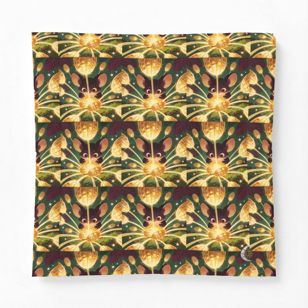 HD Lanternseed Friend Cotton-Shell Comforter — additional view