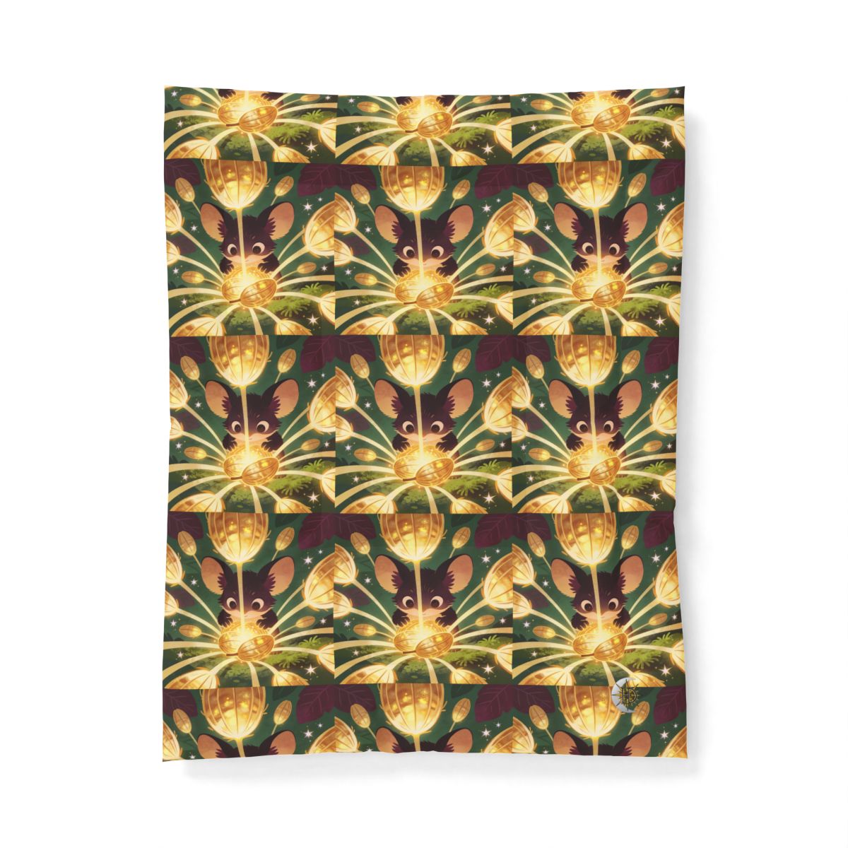 HD Lanternseed Friend Cotton-Shell Comforter — additional view