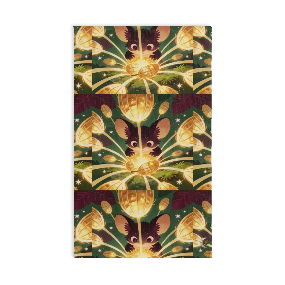 HD Lanternseed Friend Printed Hand Towel