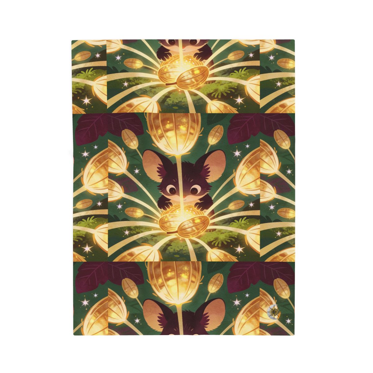 HD Lanternseed Friend Velveteen Plush Blanket
