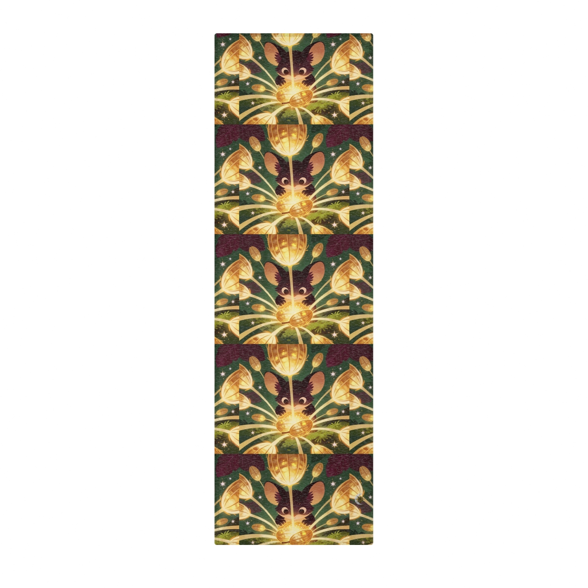 HD Lanternseed Friend Polyester Chenille Area Rug — additional view