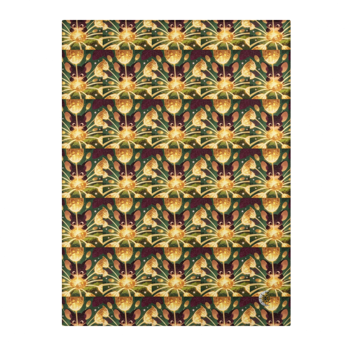 HD Lanternseed Friend Polyester Chenille Area Rug — additional view