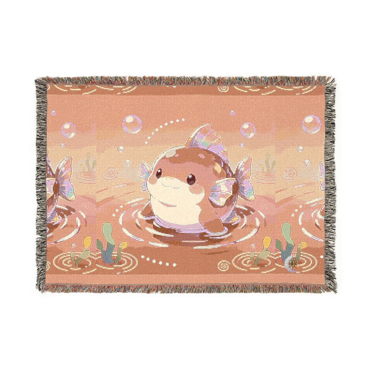 HD Coralfin Companion 100% Cotton Woven Blanket
