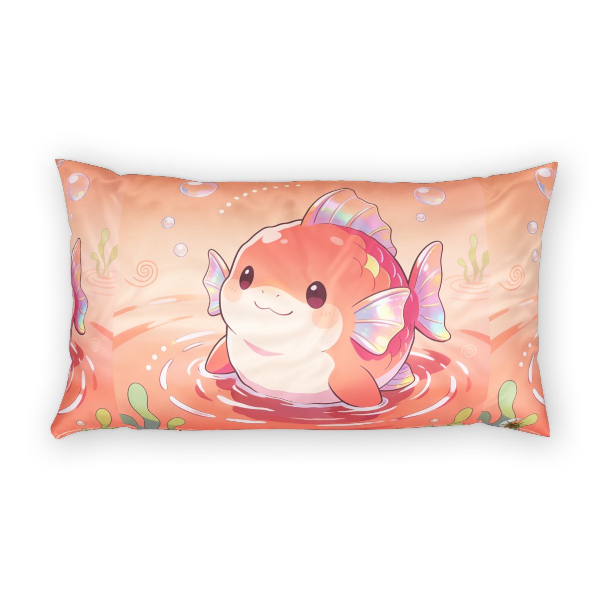 HD Coralfin Companion 100% Cotton Pillow Sham — additional view