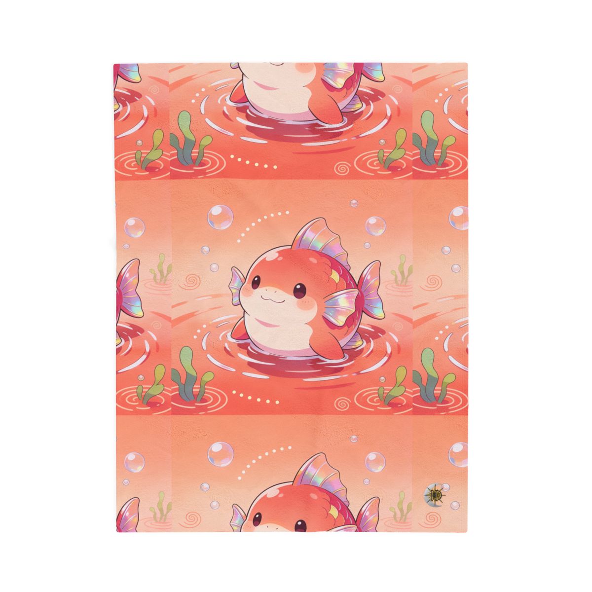 HD Coralfin Companion Velveteen Plush Blanket