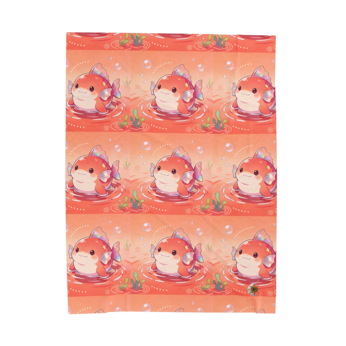 HD Coralfin Companion Velveteen Plush Blanket — additional view